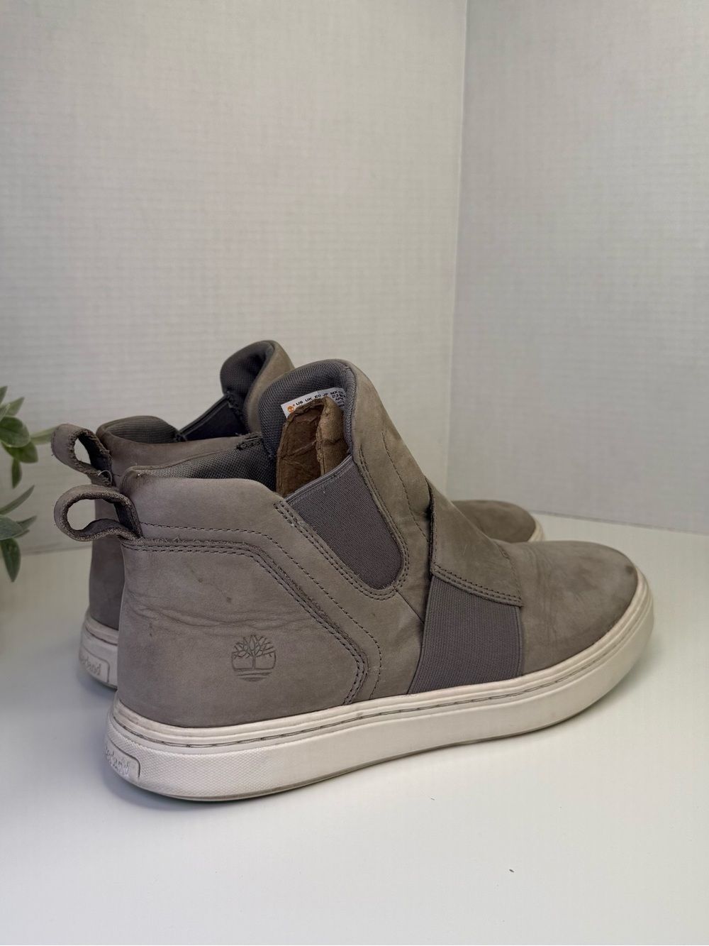 Timberland Women's Londyn Pull-On Chelsea Sneakers in Medium Grey Size 11 - Picture 12 of 16